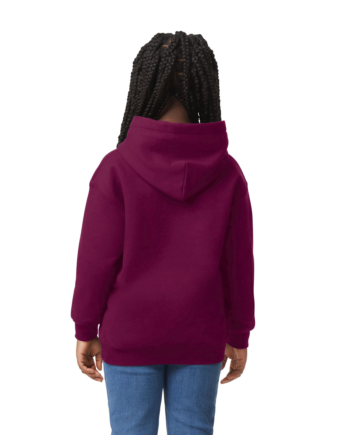 Gildan Heavy Blend Youth Hooded Sweatshirt - Maroon