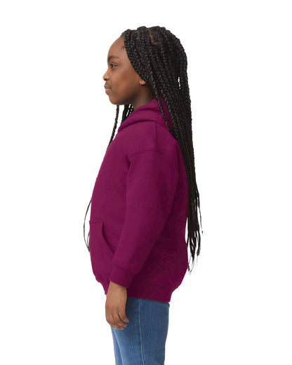 Gildan Heavy Blend Youth Hooded Sweatshirt - Maroon