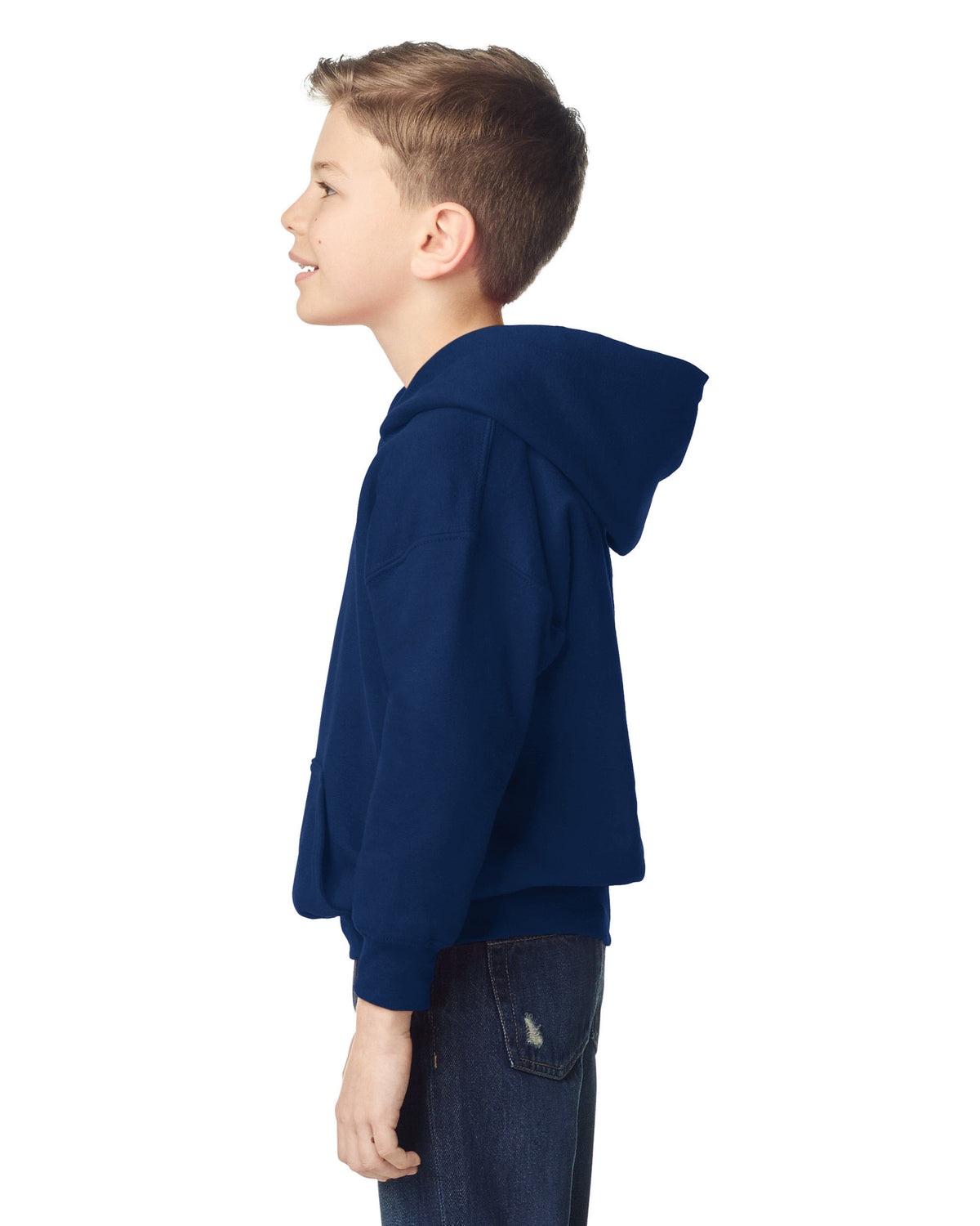 Gildan Heavy Blend Youth Hooded Sweatshirt - Navy