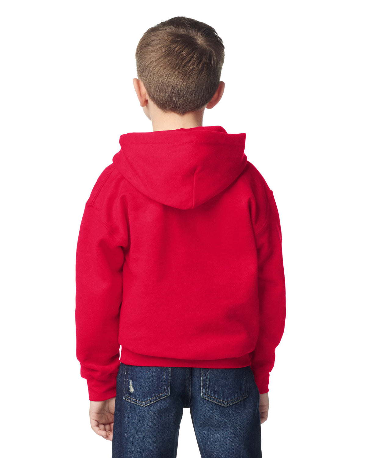 Gildan Heavy Blend Youth Hooded Sweatshirt - Red