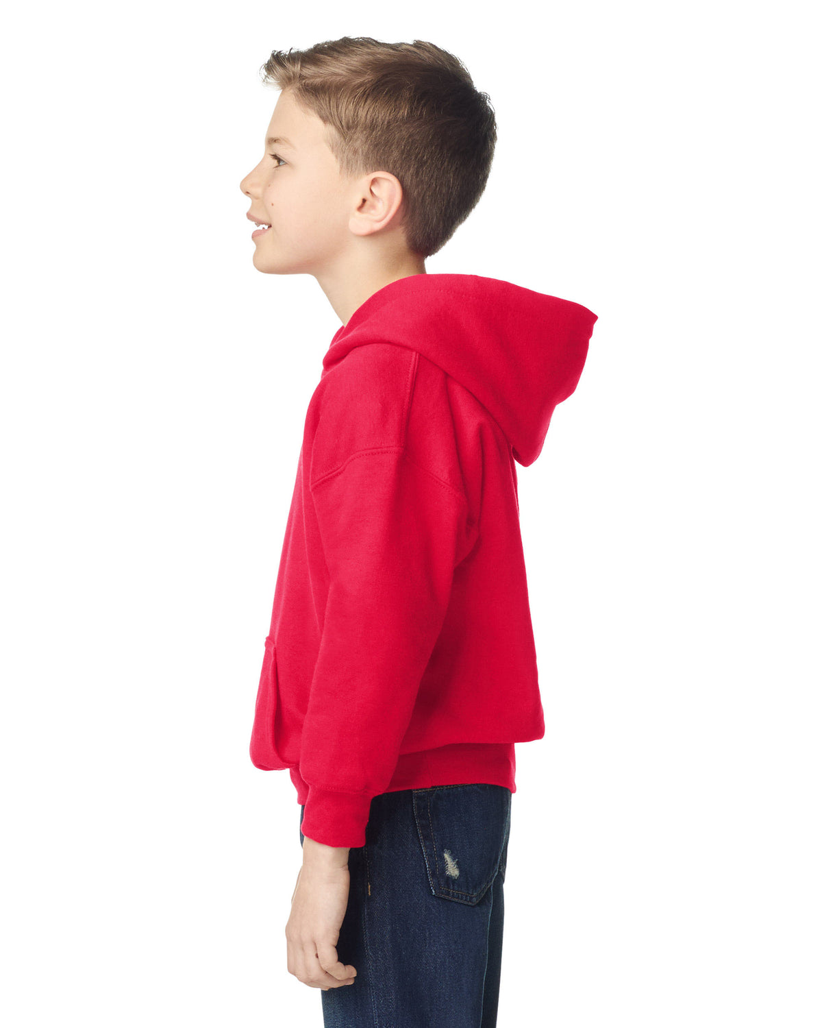 Gildan Heavy Blend Youth Hooded Sweatshirt - Red