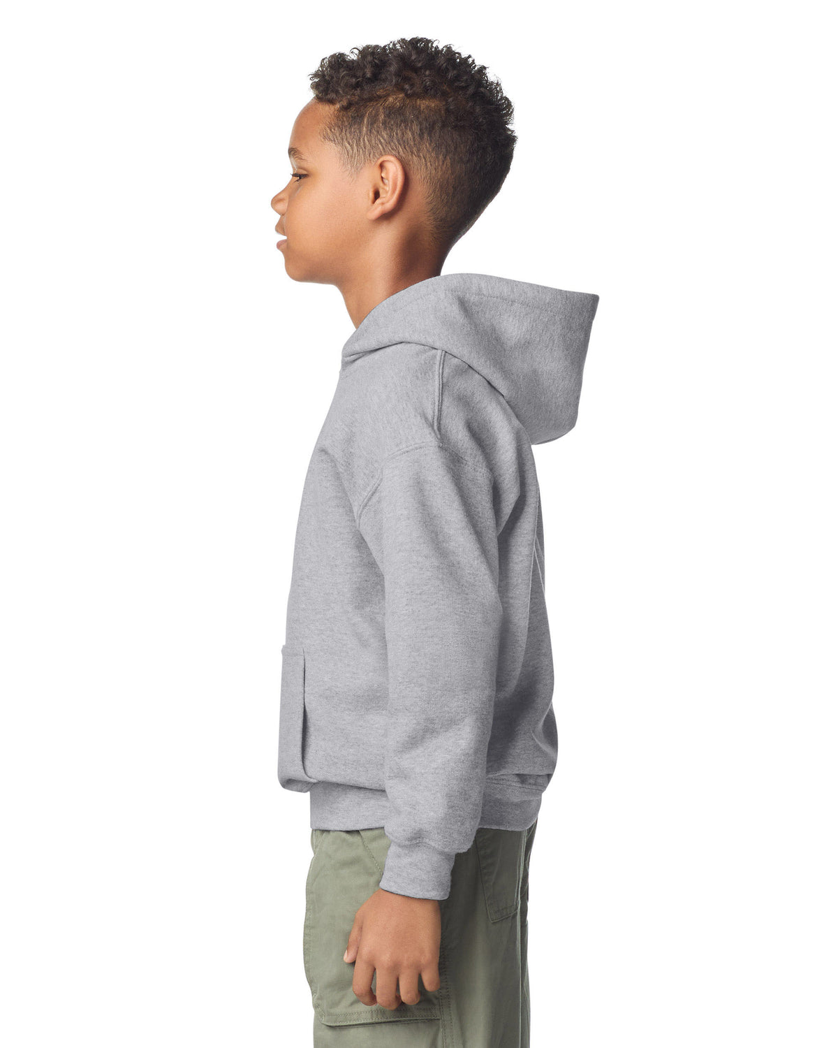 Gildan Heavy Blend Youth Hooded Sweatshirt - Sport Grey