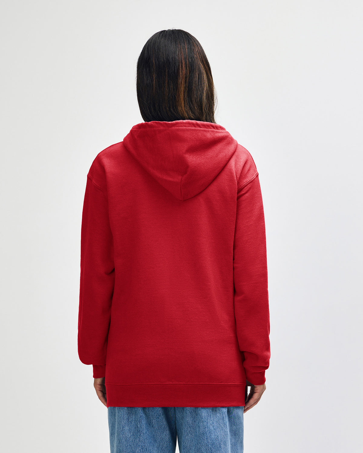 Gildan Heavy Blend Adult Full Zip Hooded Sweatshirt - Red