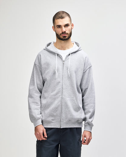 Gildan Heavy Blend Adult Full Zip Hooded Sweatshirt - Sport Grey