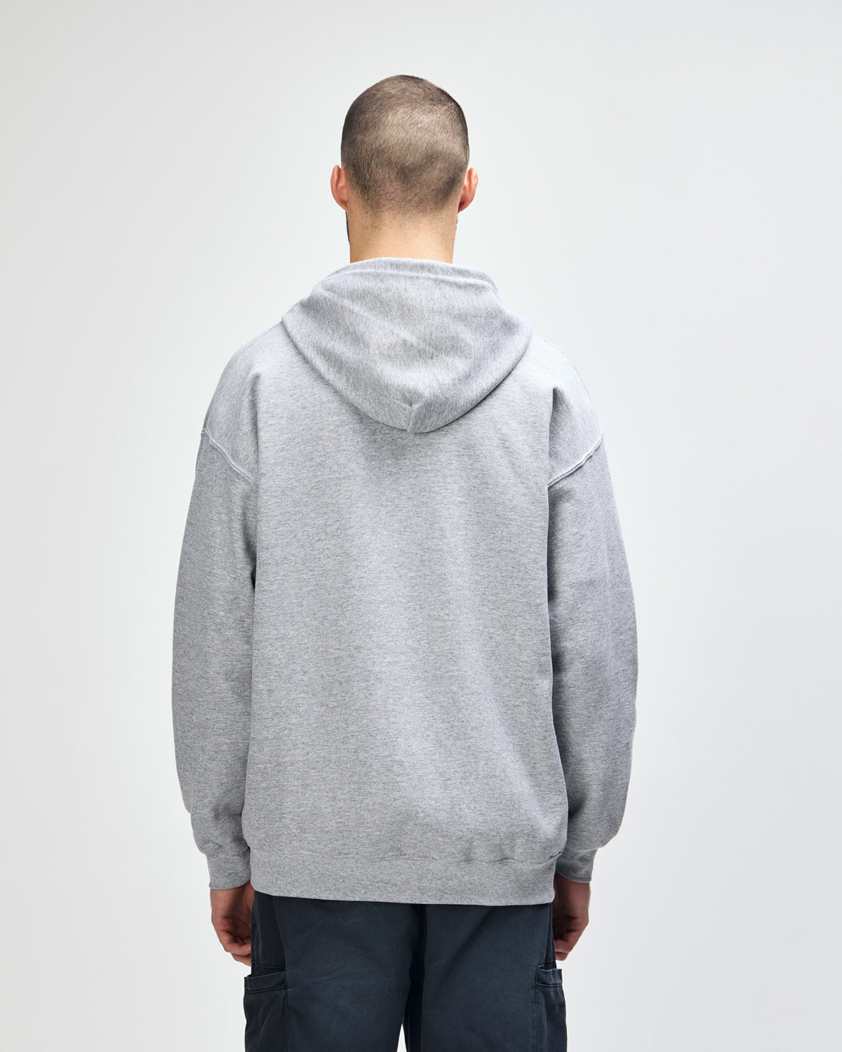 Gildan Heavy Blend Adult Full Zip Hooded Sweatshirt - Sport Grey