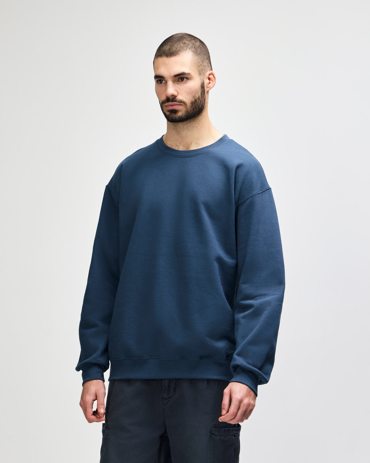Gildan Hammer Maxweight Adult Crewneck Sweatshirt - Blue Dusk