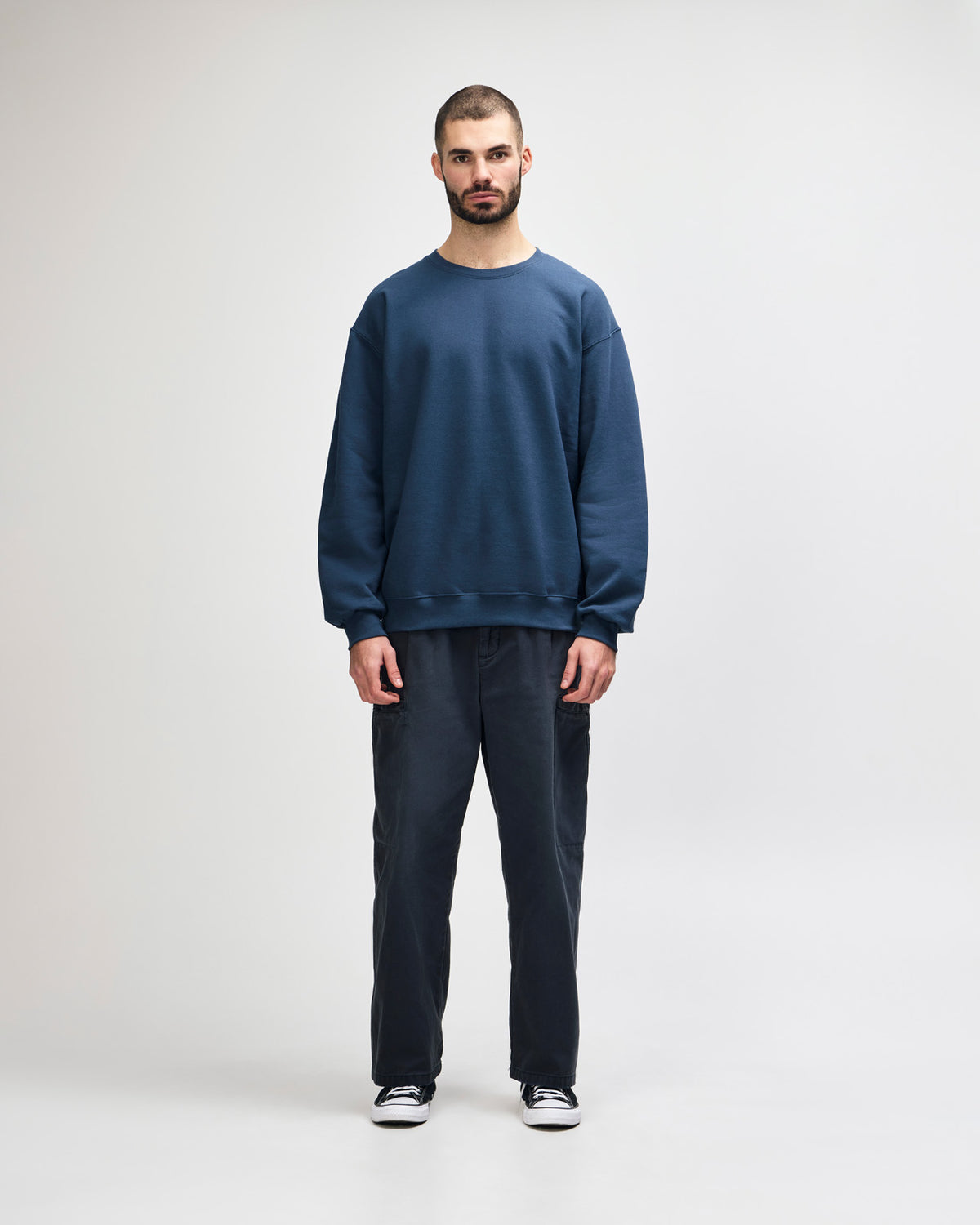 Gildan Hammer Maxweight Adult Crewneck Sweatshirt - Blue Dusk