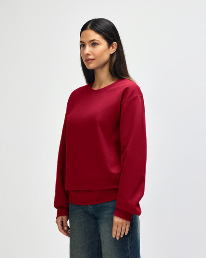 Gildan Hammer Maxweight Adult Crewneck Sweatshirt - Cherry Red