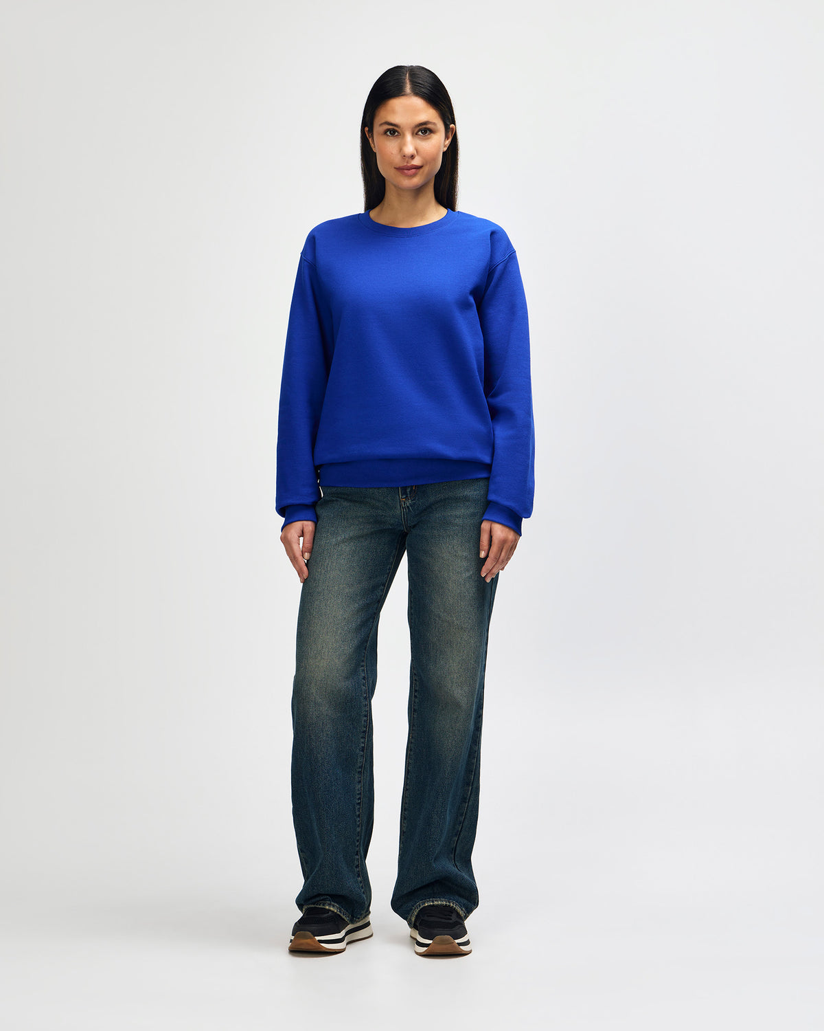 Gildan Hammer Maxweight Adult Crewneck Sweatshirt - Deep Royal