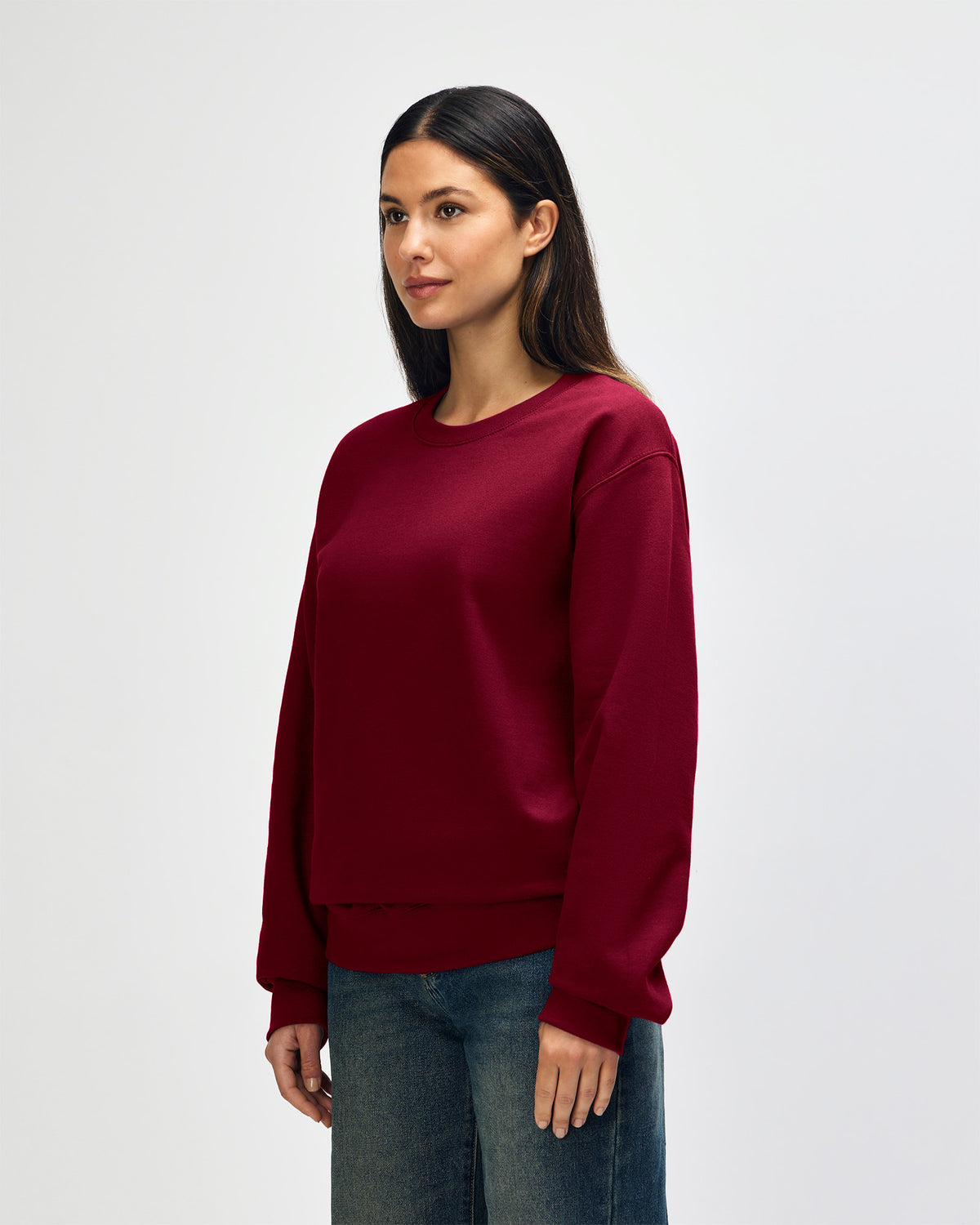 Gildan Hammer Maxweight Adult Crewneck Sweatshirt - Garnet