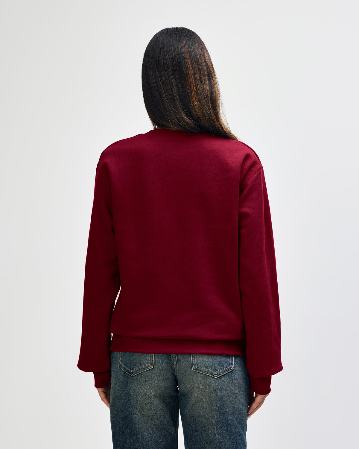 Gildan Hammer Maxweight Adult Crewneck Sweatshirt - Garnet