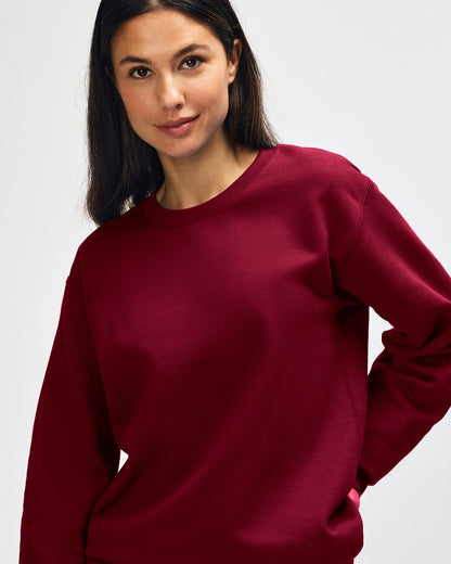 Gildan Hammer Maxweight Adult Crewneck Sweatshirt - Garnet