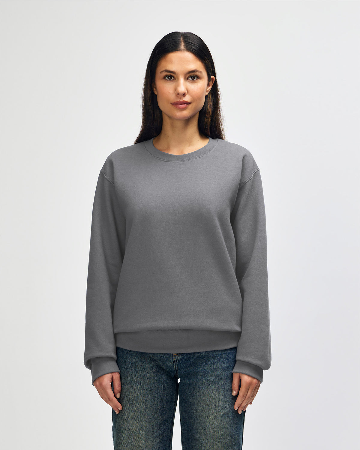 Gildan Hammer Maxweight Adult Crewneck Sweatshirt - Gravel