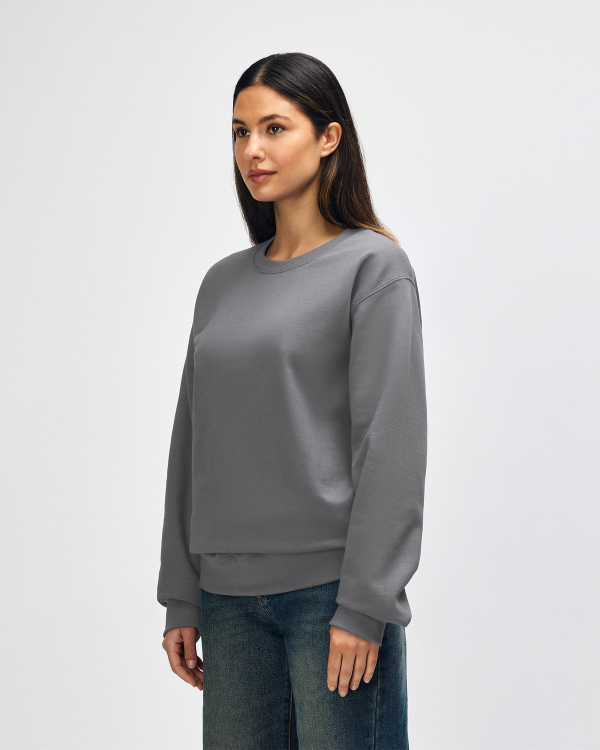 Gildan Hammer Maxweight Adult Crewneck Sweatshirt - Gravel