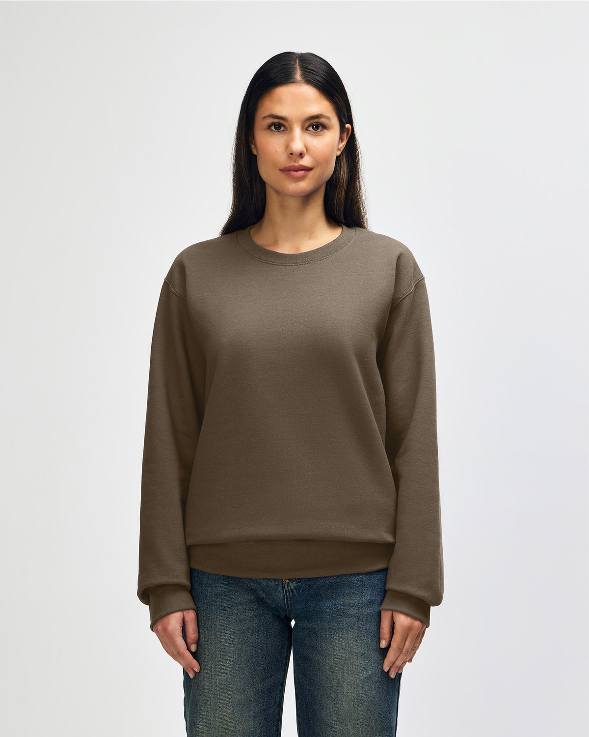 Gildan Hammer Maxweight Adult Crewneck Sweatshirt - Olive