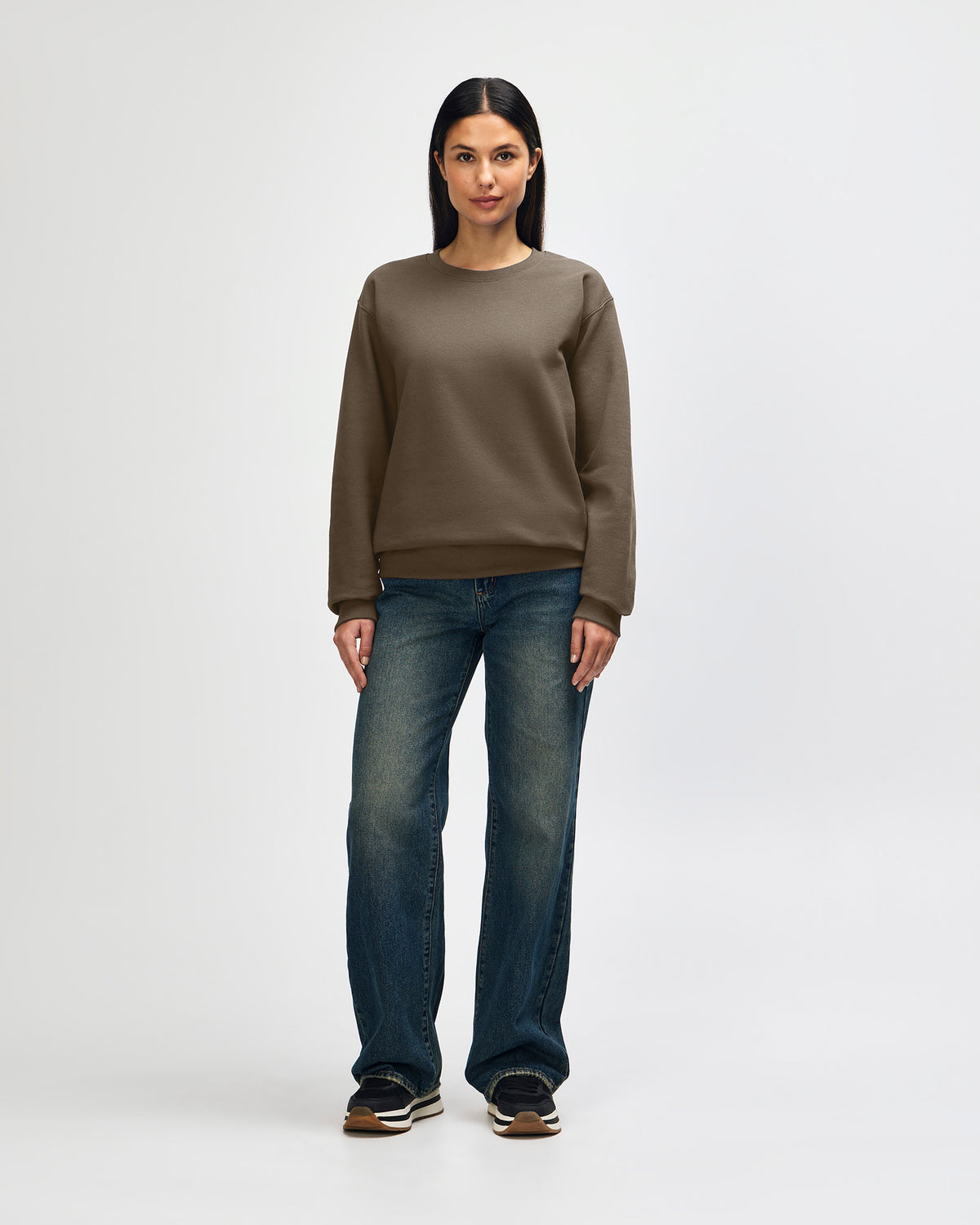 Gildan Hammer Maxweight Adult Crewneck Sweatshirt - Olive