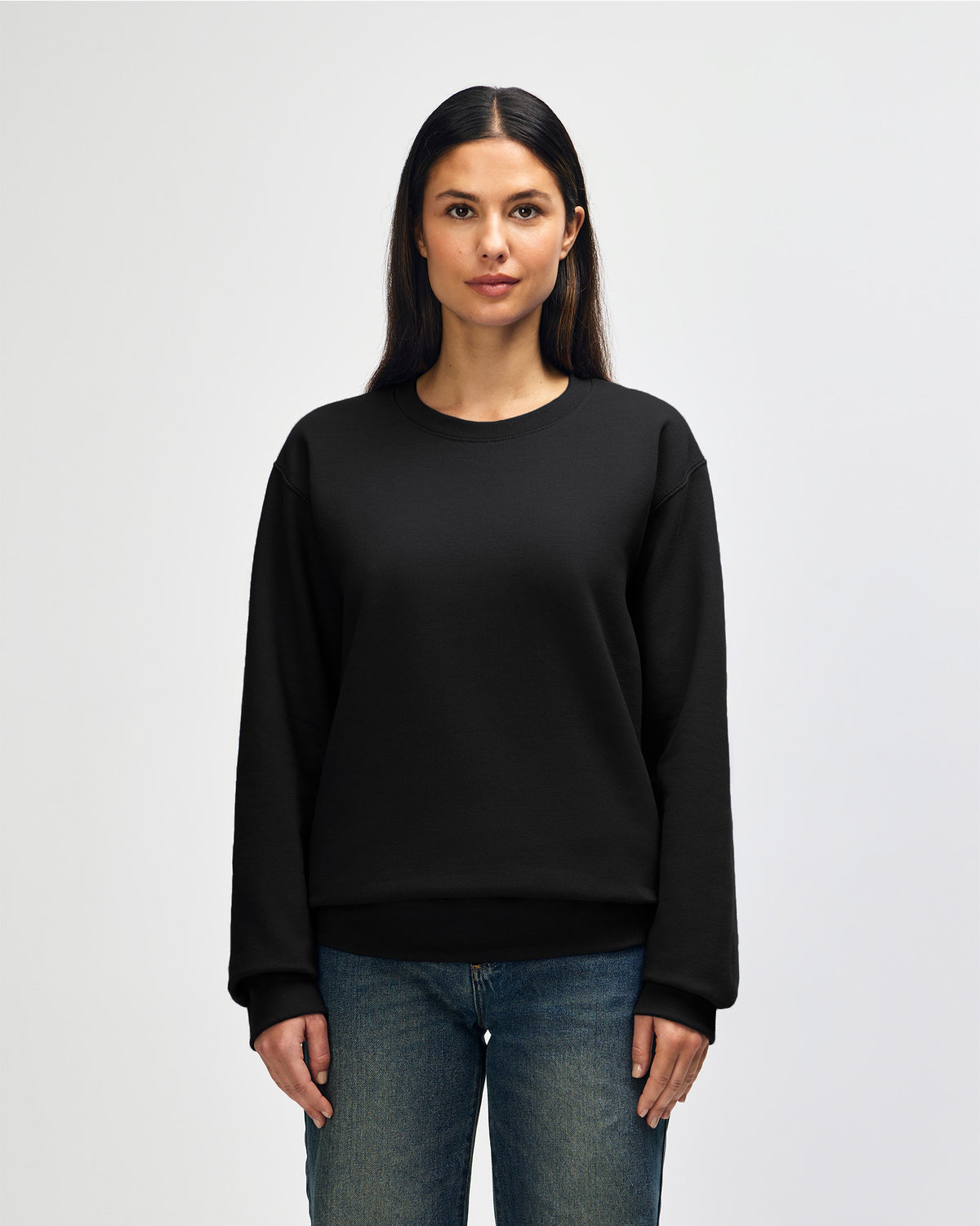 Gildan Hammer Maxweight Adult Crewneck Sweatshirt - Pitch Black