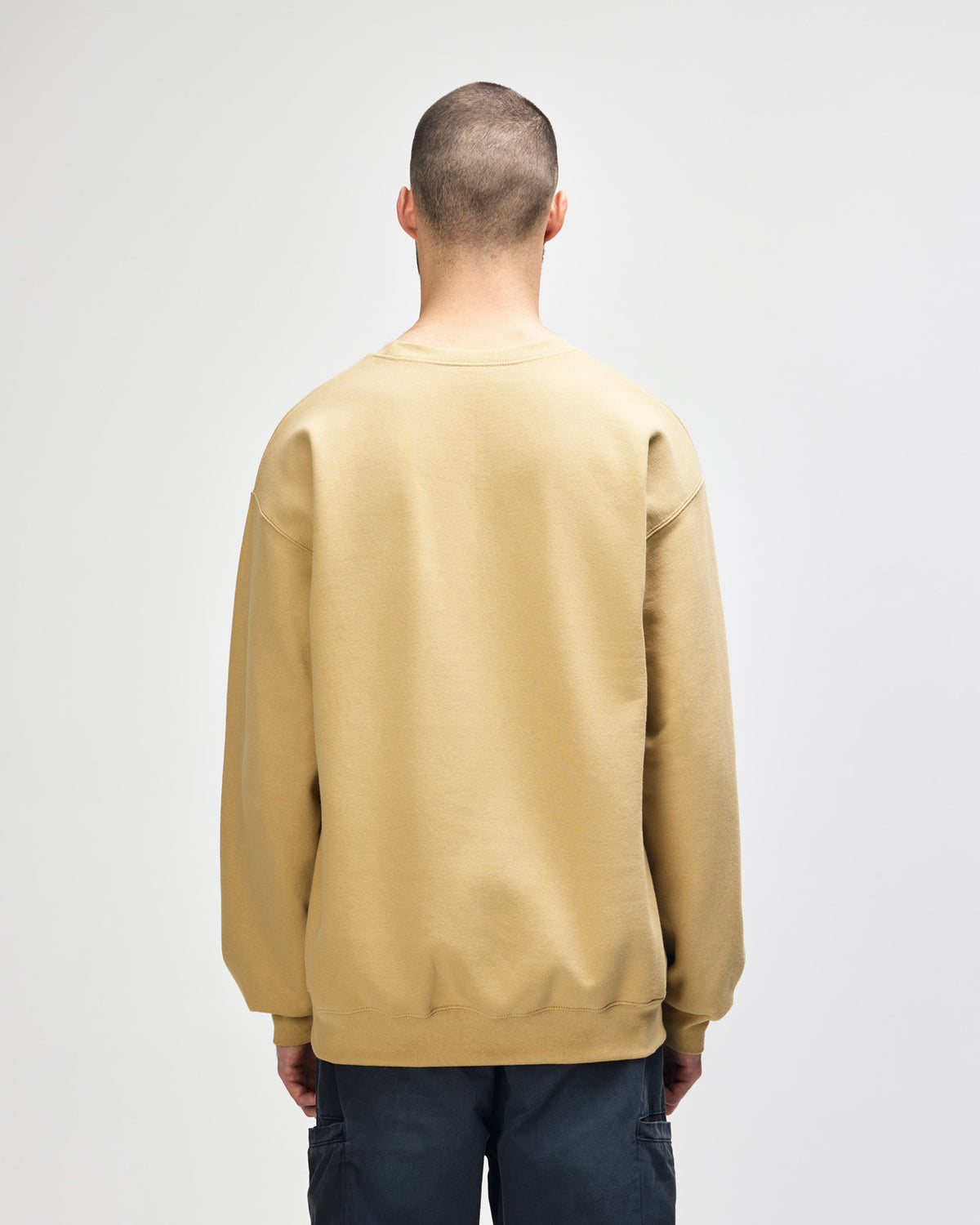 Gildan Hammer Maxweight Adult Crewneck Sweatshirt - Tan