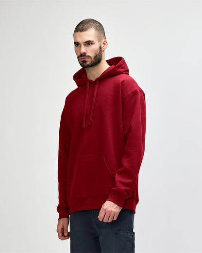 Gildan Hammer Maxweight Adult Hooded Sweatshirt - Cherry Red