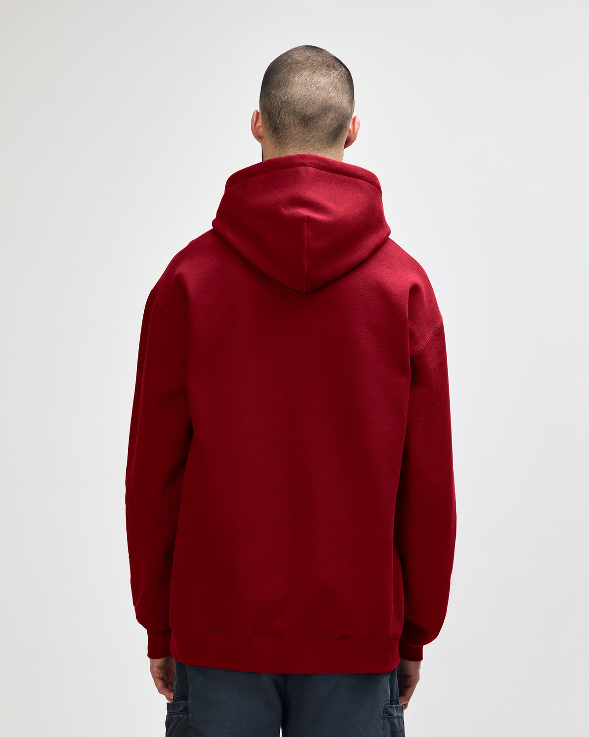 Gildan Hammer Maxweight Adult Hooded Sweatshirt - Cherry Red