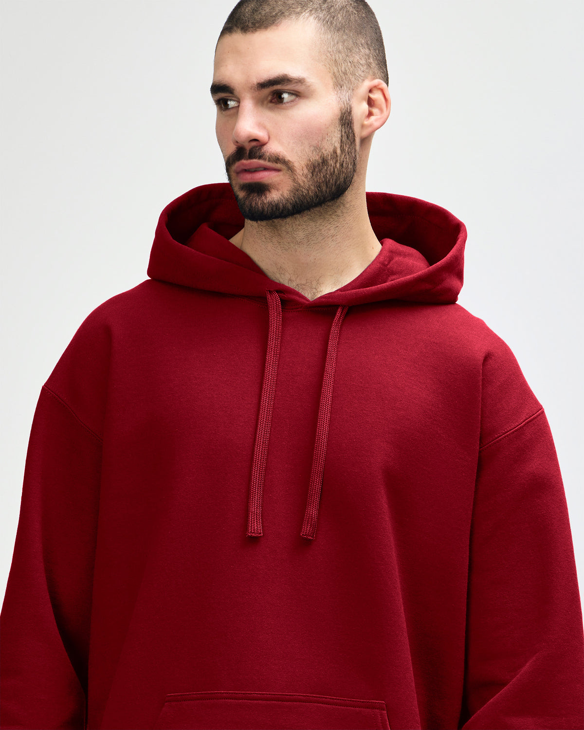 Gildan Hammer Maxweight Adult Hooded Sweatshirt - Cherry Red