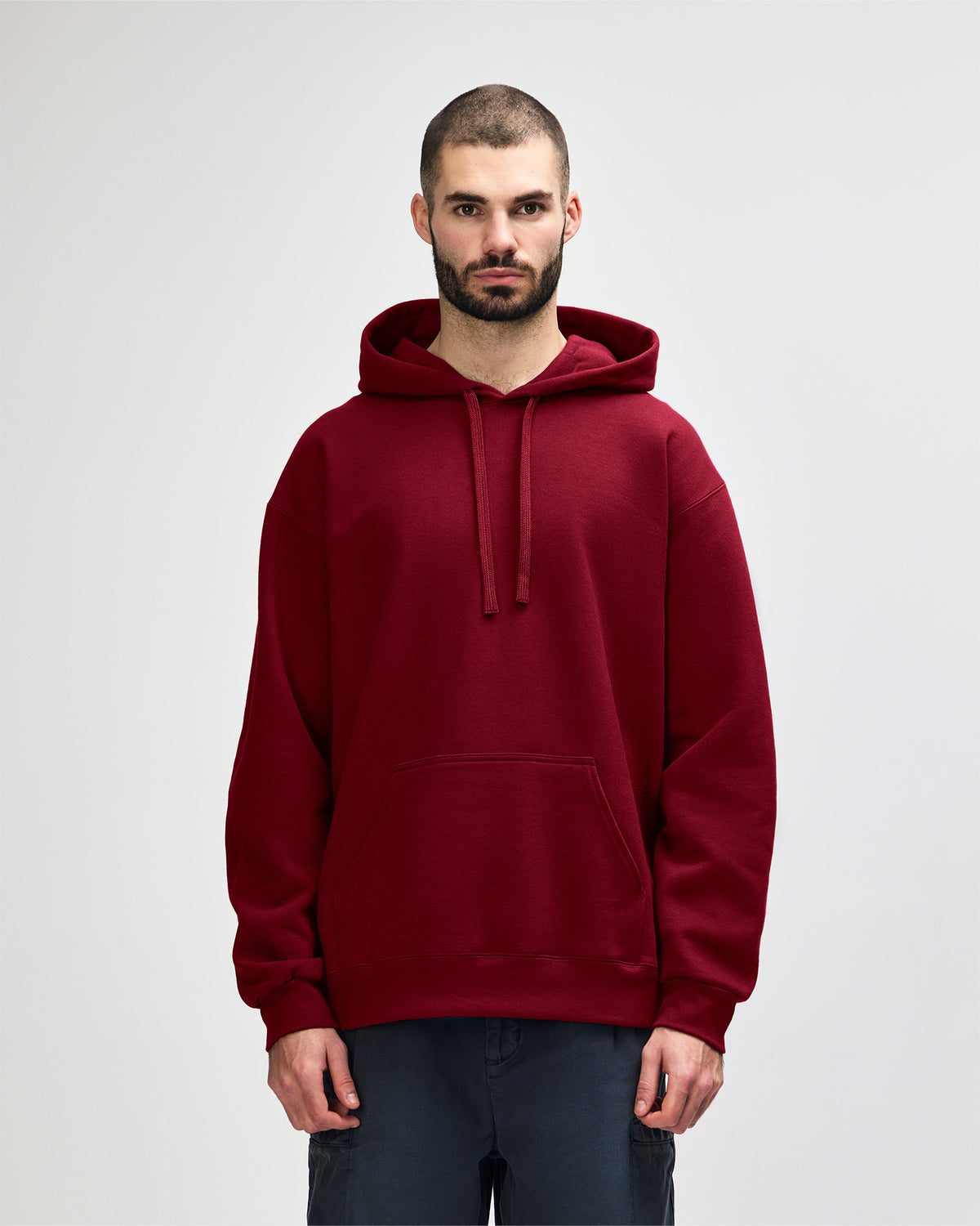 Gildan Hammer Maxweight Adult Hooded Sweatshirt - Garnet