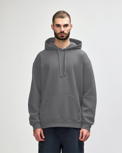 Gildan Hammer Maxweight Adult Hooded Sweatshirt - Gravel
