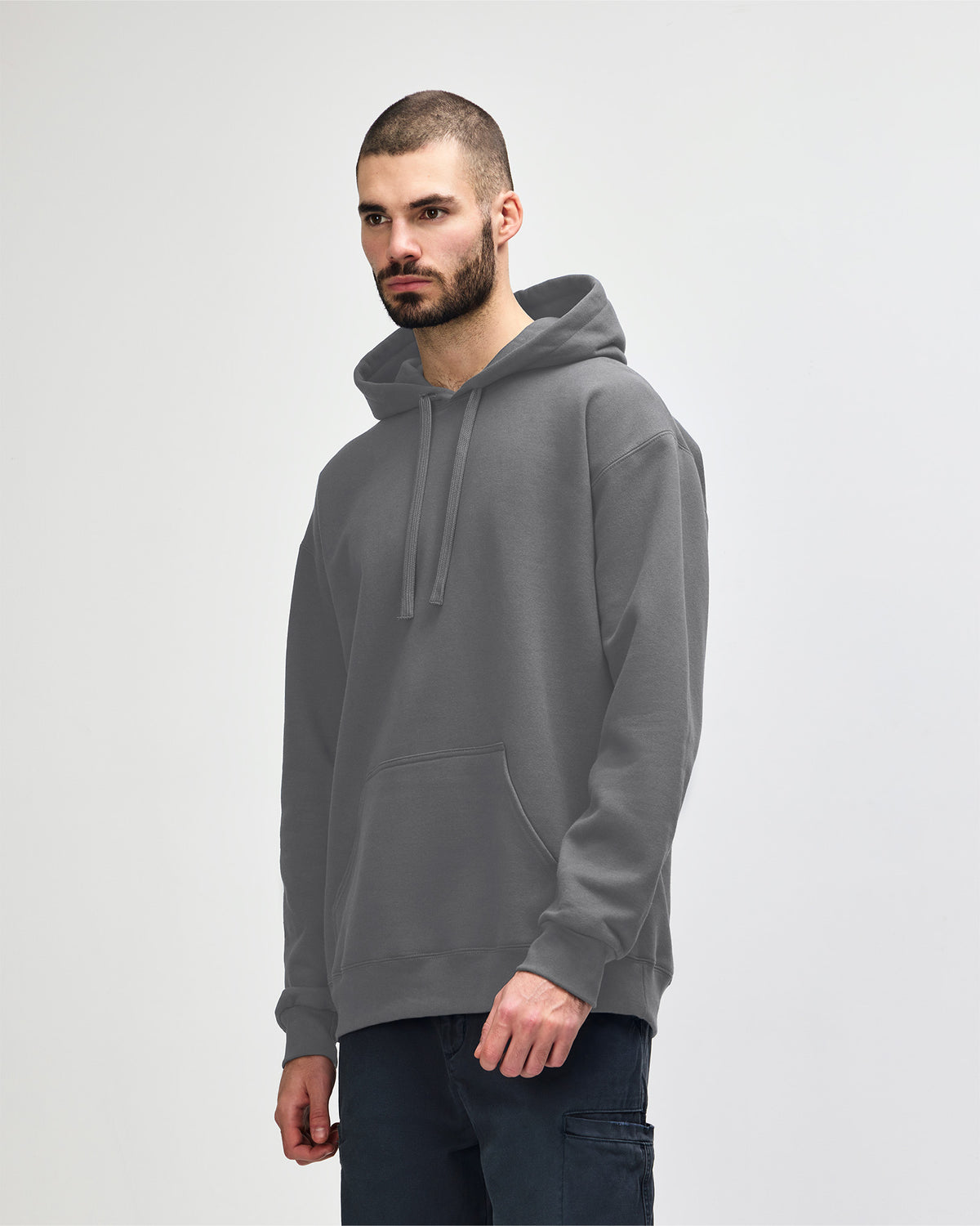 Gildan Hammer Maxweight Adult Hooded Sweatshirt - Gravel