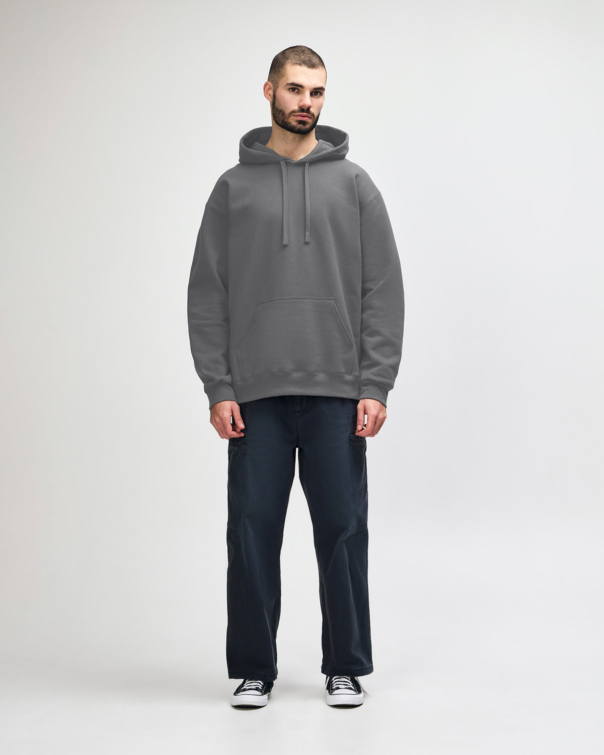 Gildan Hammer Maxweight Adult Hooded Sweatshirt - Gravel