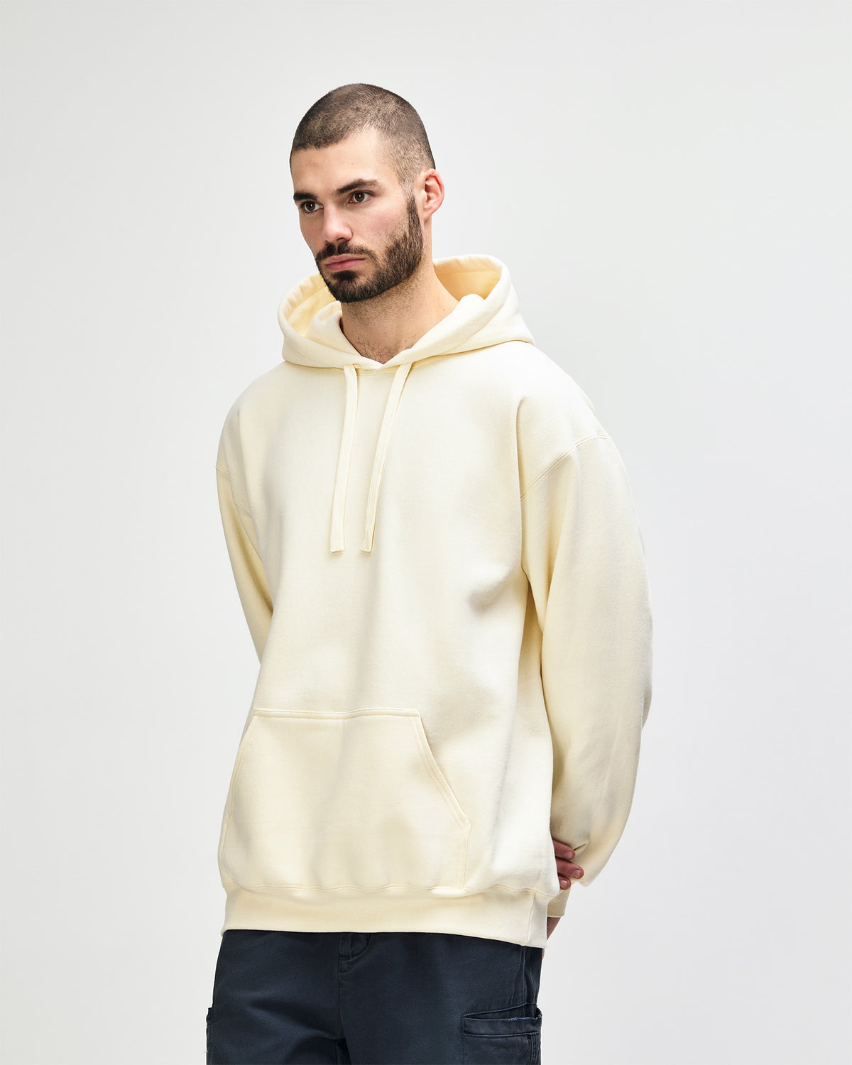 Gildan Hammer Maxweight Adult Hooded Sweatshirt - Off White