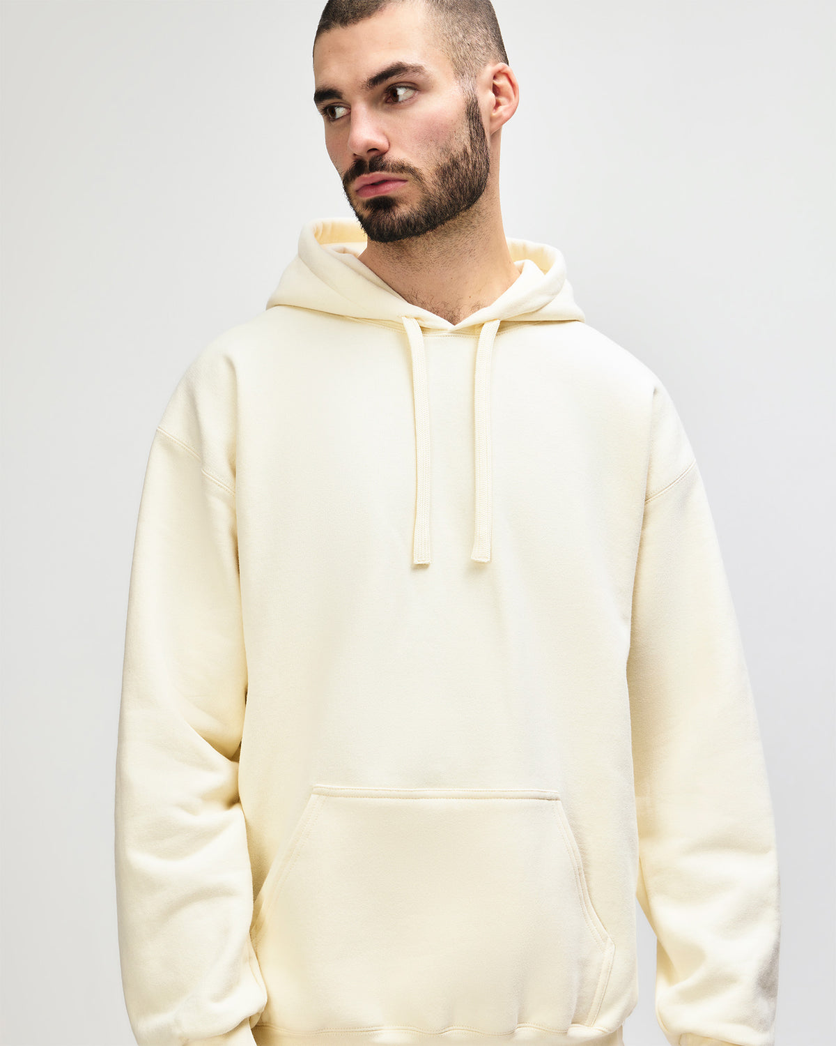 Gildan Hammer Maxweight Adult Hooded Sweatshirt - Off White
