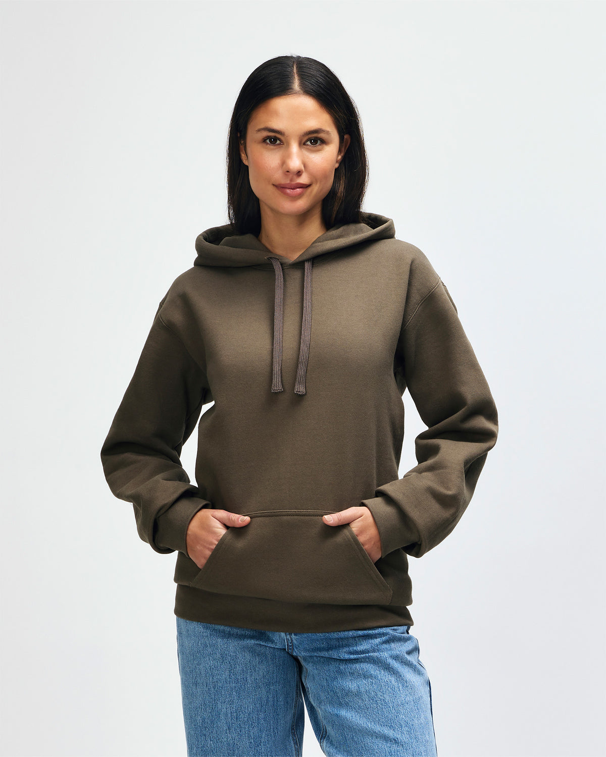Gildan Hammer Maxweight Adult Hooded Sweatshirt - Olive