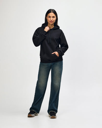 Gildan Hammer Maxweight Adult Hooded Sweatshirt - Pitch Black