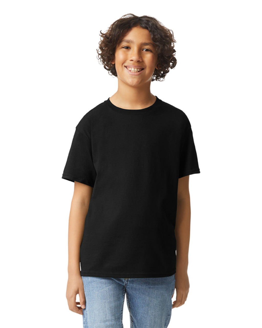 Gildan Youth Ultra Cotton Short Sleeve T-shirt - Black
