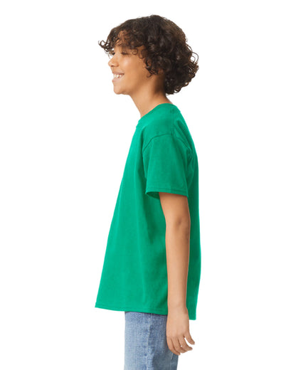 Gildan Youth Ultra Cotton Short Sleeve T-shirt - Kelly Green