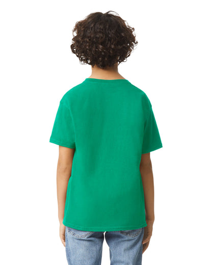 Gildan Youth Ultra Cotton Short Sleeve T-shirt - Kelly Green