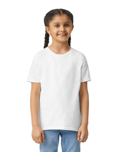 Gildan Youth Ultra Cotton Short Sleeve T-shirt - White