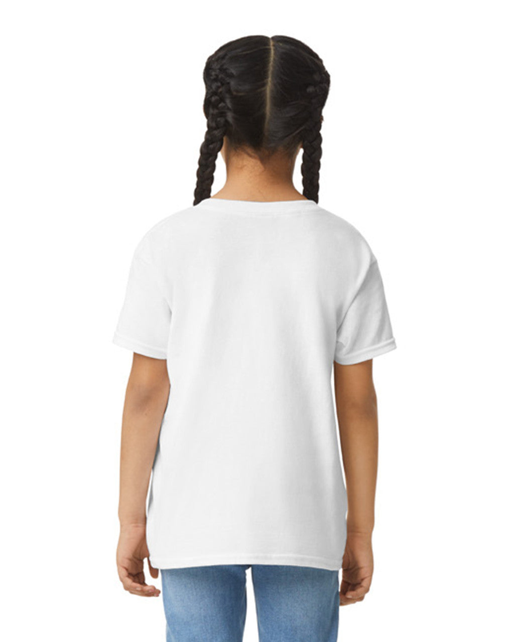 Gildan Youth Ultra Cotton Short Sleeve T-shirt - White