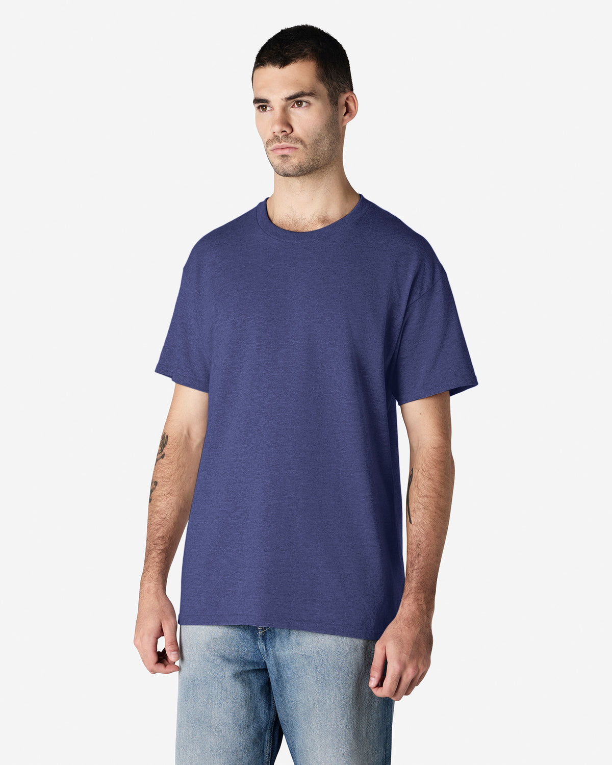 Gildan Ultra Cotton Adult T-Shirt - Heather Indigo