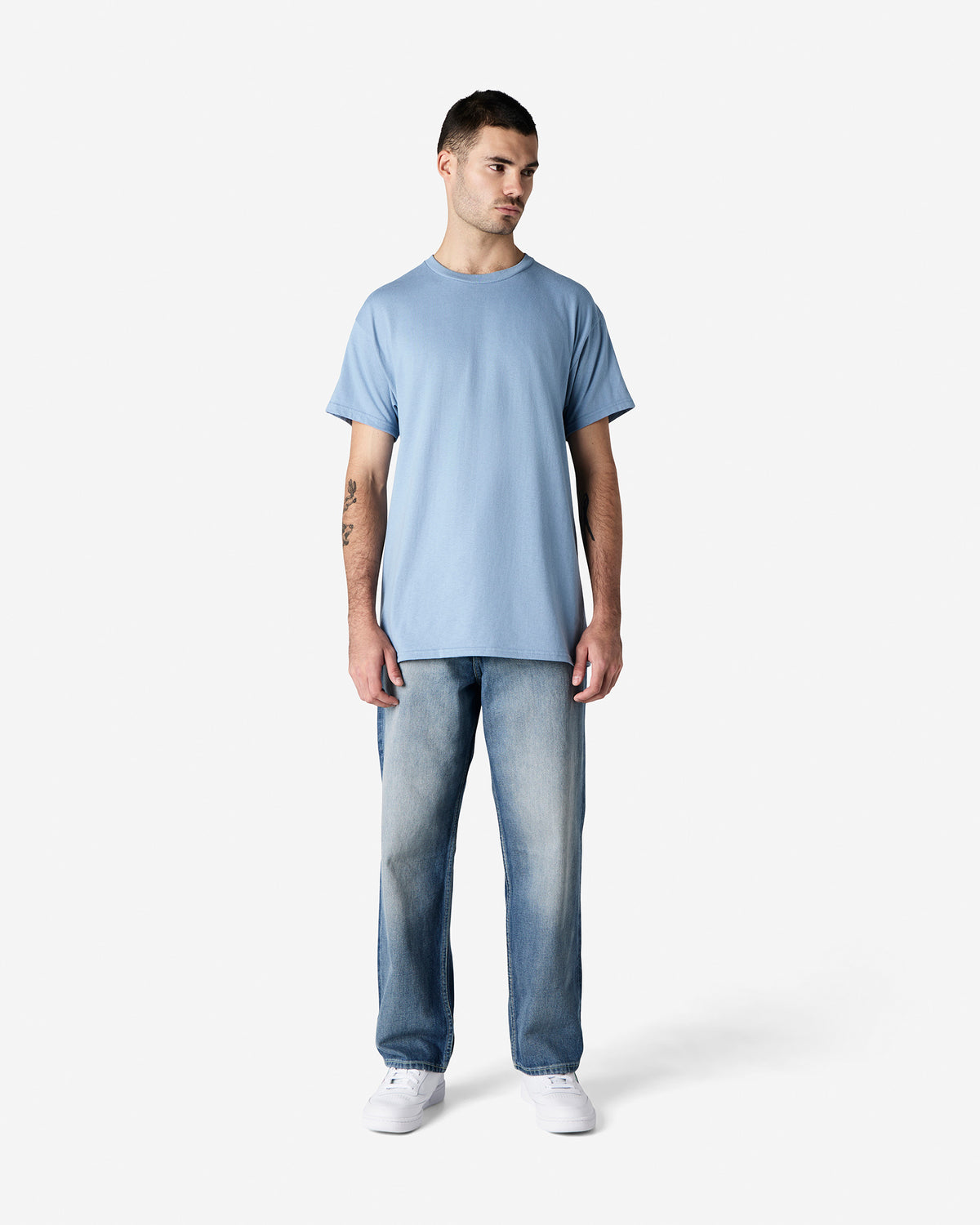 Gildan Ultra Cotton Adult T-Shirt - Stone Blue