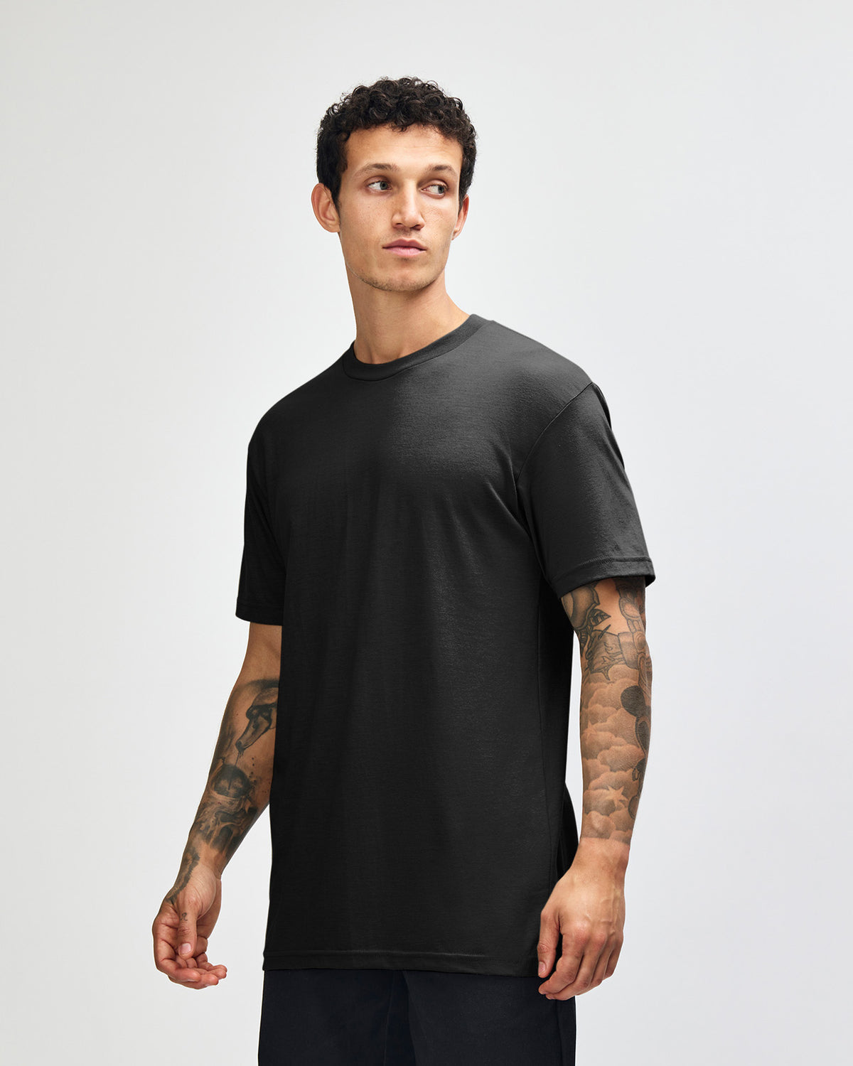 American Apparel Unisex CVC Short Sleeve T-Shirt - Black