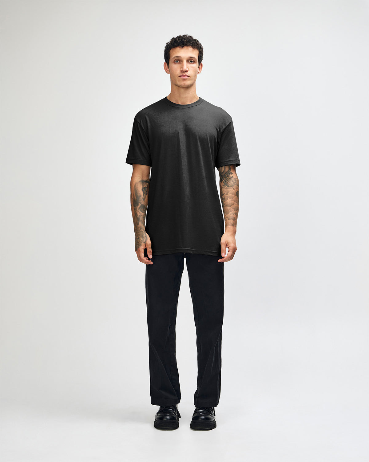 American Apparel Unisex CVC Short Sleeve T-Shirt - Black