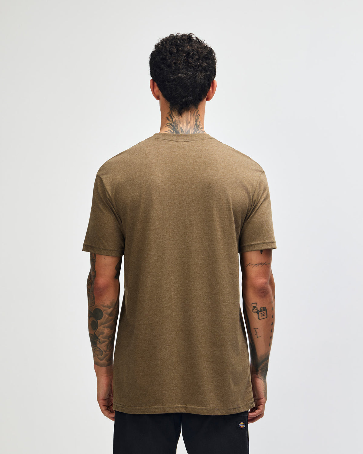 American Apparel Unisex CVC Short Sleeve T-Shirt - Heather Army