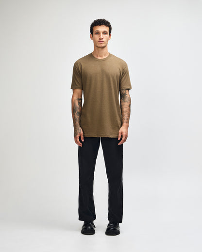 American Apparel Unisex CVC Short Sleeve T-Shirt - Heather Army