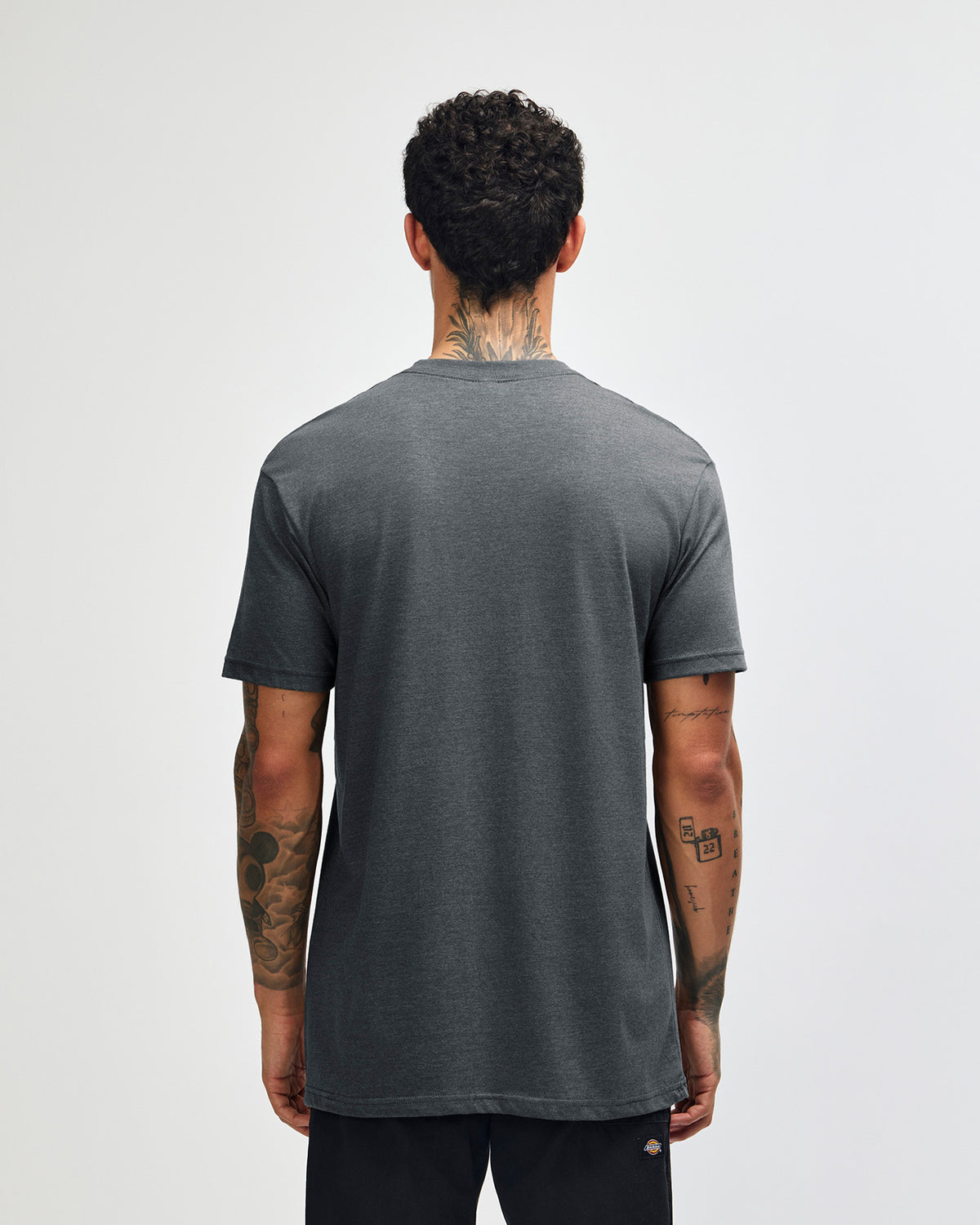 American Apparel Unisex CVC Short Sleeve T-Shirt - Heather Asphalt