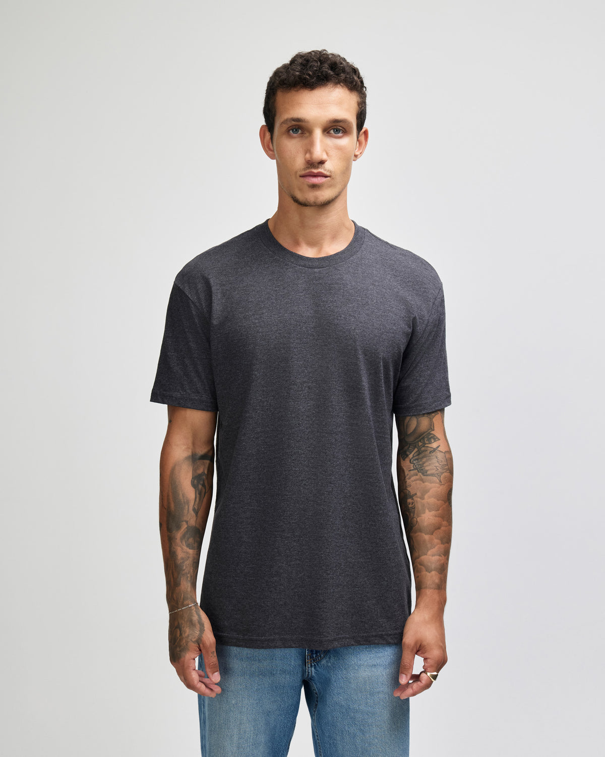 American Apparel Unisex CVC Short Sleeve T-Shirt - Black