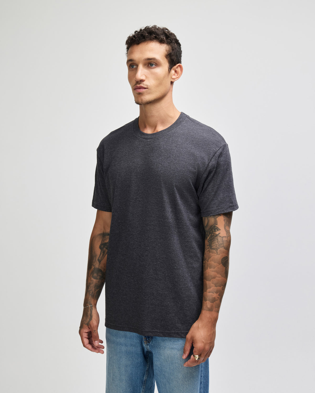 American Apparel Unisex CVC Short Sleeve T-Shirt - Black
