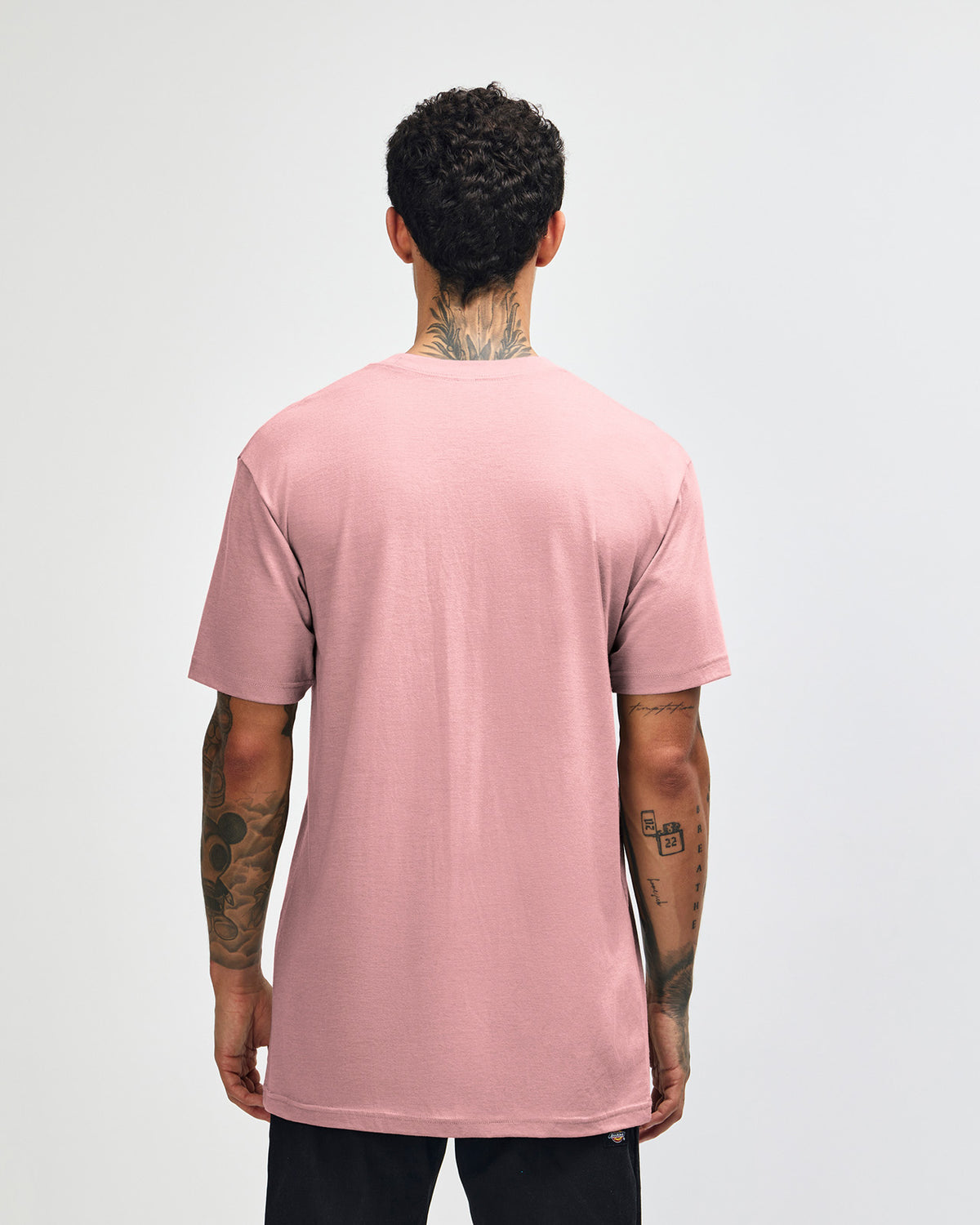 American Apparel Unisex CVC Short Sleeve T-Shirt - Heather Blush