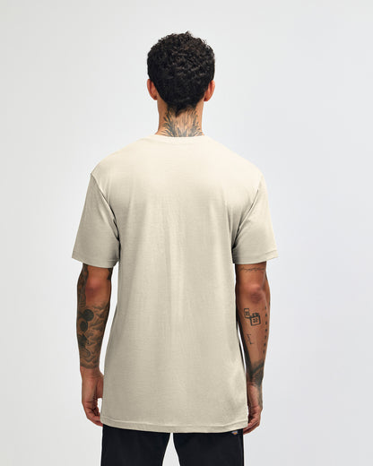 American Apparel Unisex CVC Short Sleeve T-Shirt - Heather Bone