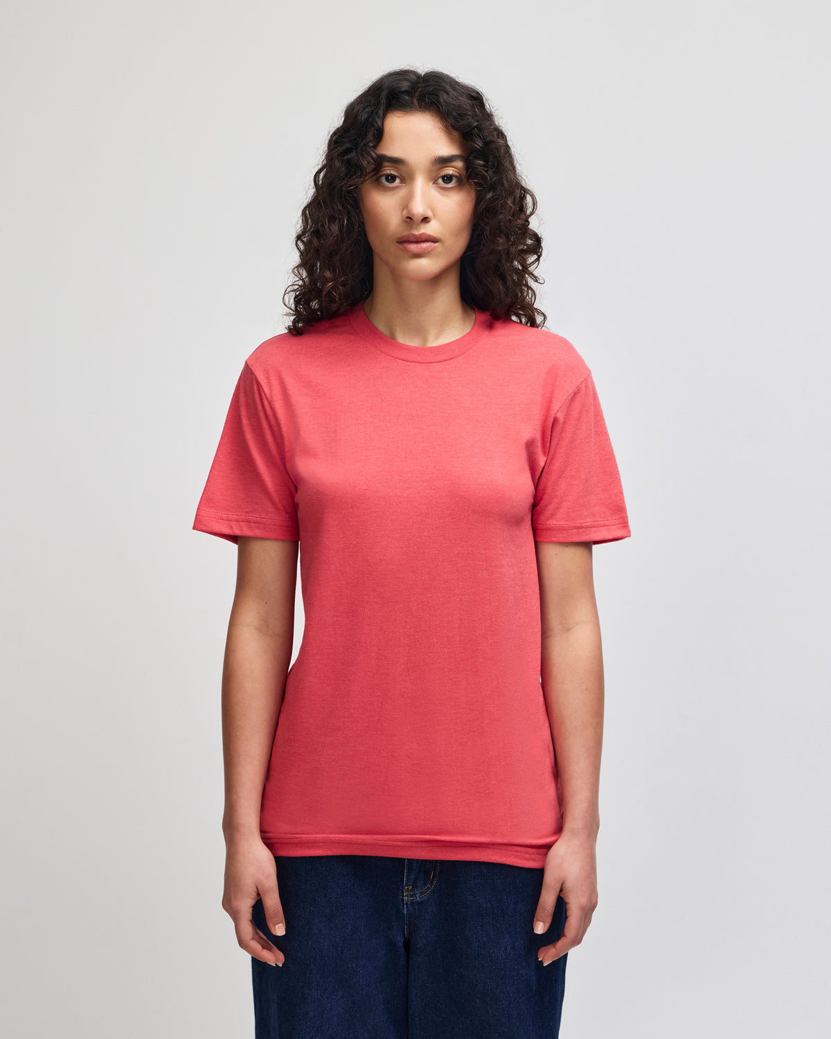 American Apparel Unisex CVC Short Sleeve T-Shirt - Heather Canyon